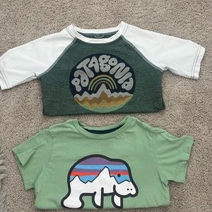 Boys 3t Patagonia shirt lot.